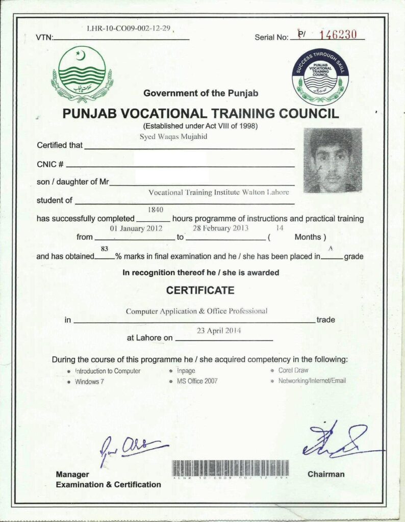 Syed Waqas Mujahid - الغلاف