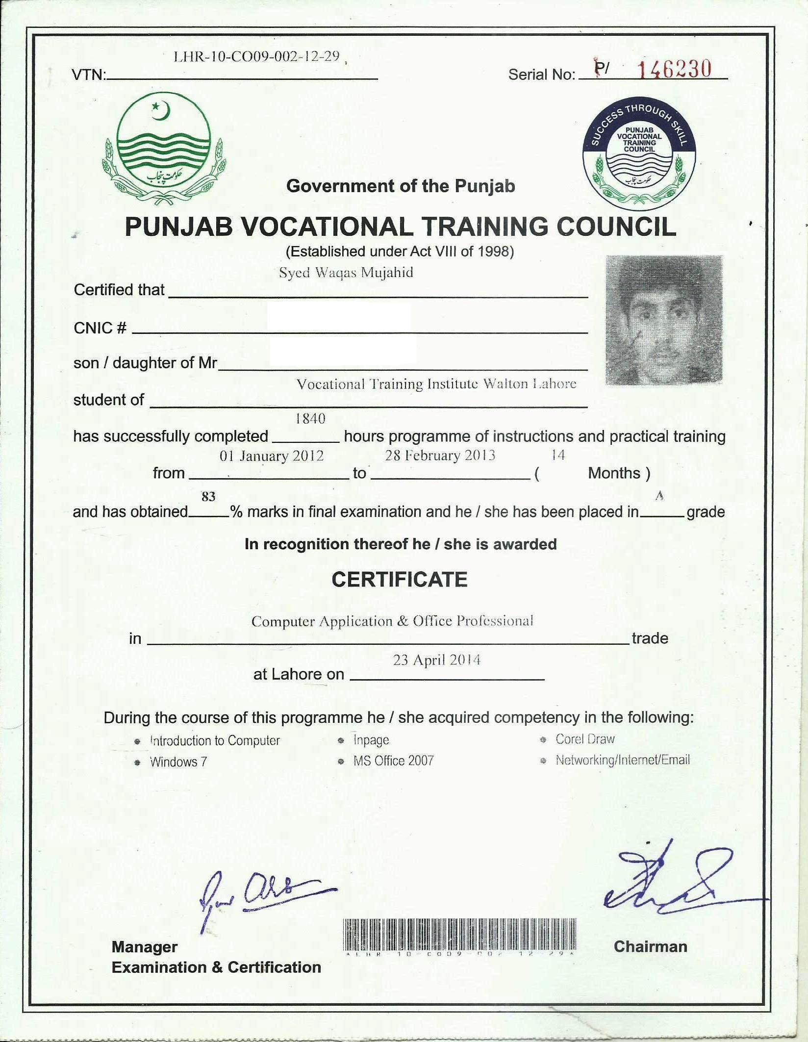 Syed Waqas Mujahid - cover