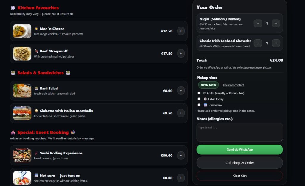 Order & Shop Systems - portfolio - 0