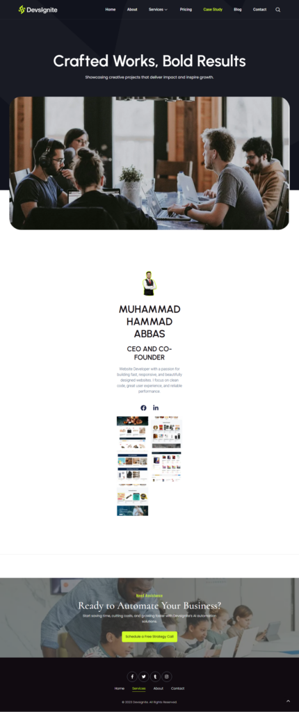 I will create website in 3 to 4 days. - portfolio - 2