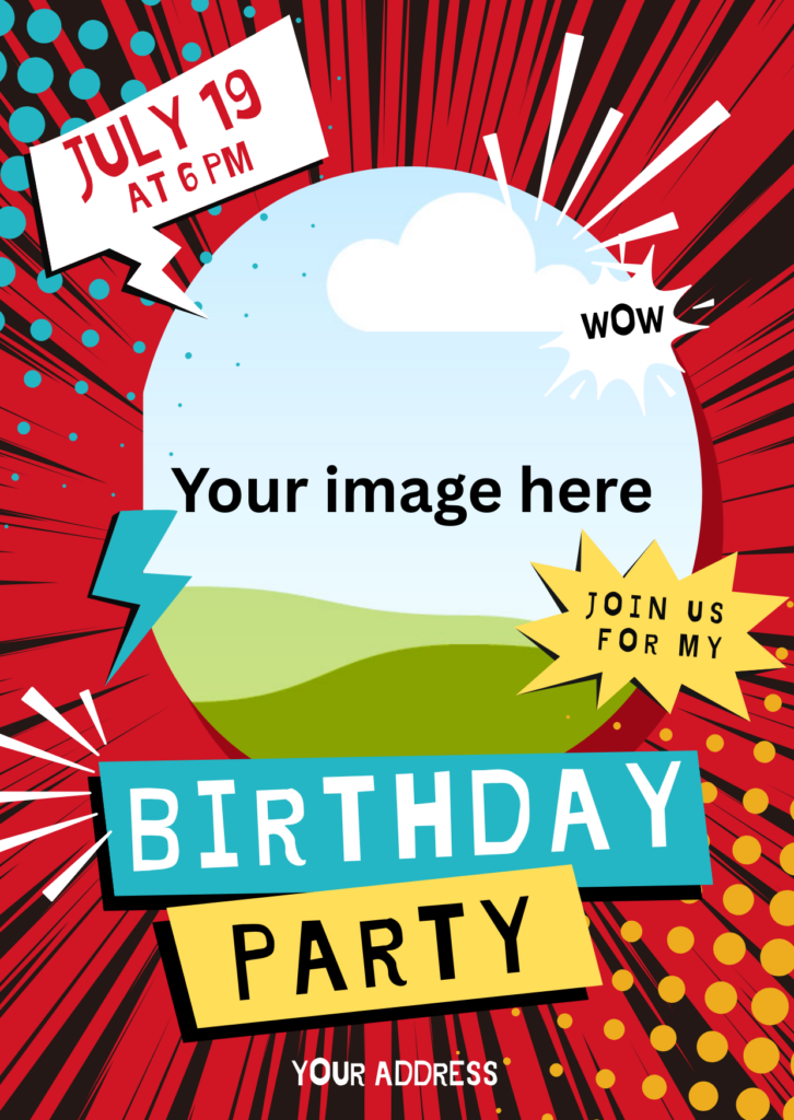 I will design your birthday, wedding, party and anniversary invitation.[STANDARD] - portfolio - 1