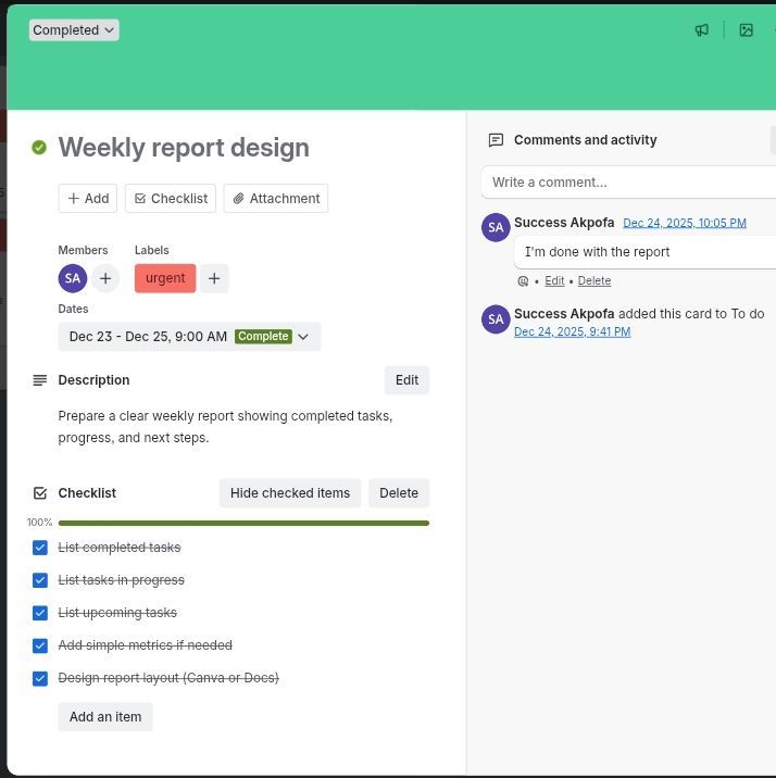 I will coordinate your projects and keep tasks on track under 5 days - portfolio - 2