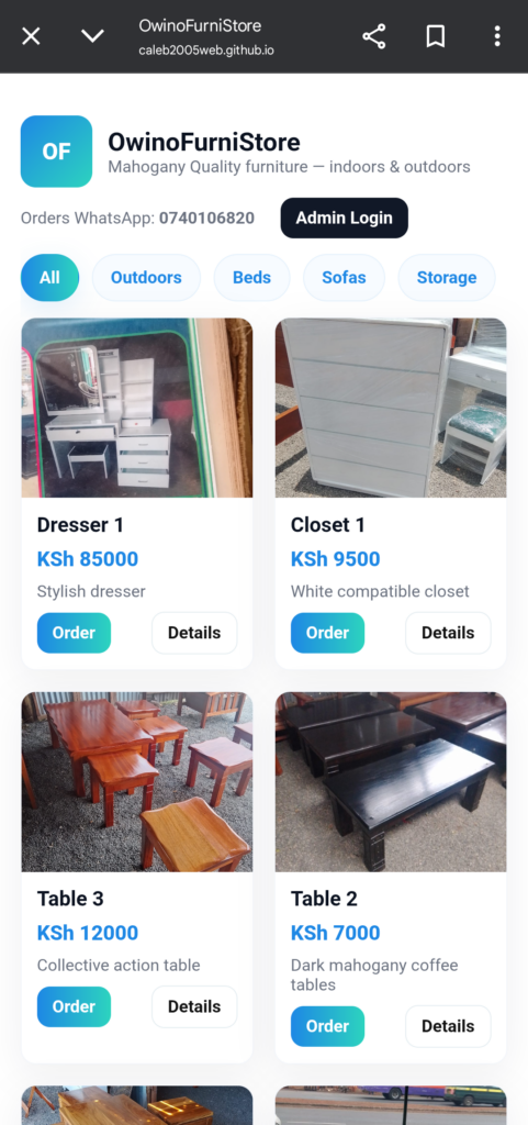 Caleb Kirui - portfolio - 0