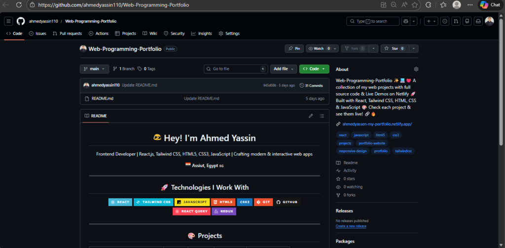 Ahmed Yassin - portfolio - 1