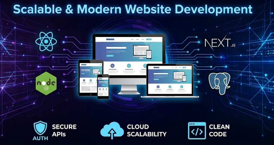 Modern SaaS & Web App Development (MERN, Next.js & PostgreSQL) - portfolio - 0