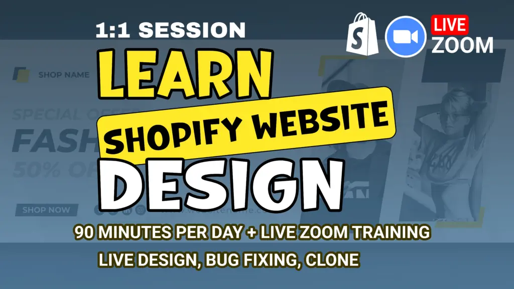 I will be your shopify coach and mentor as a verified shopify developer - portfolio - 0