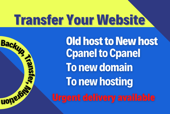 I will transfer website or migration your any website to new host or domain - portfolio - 0