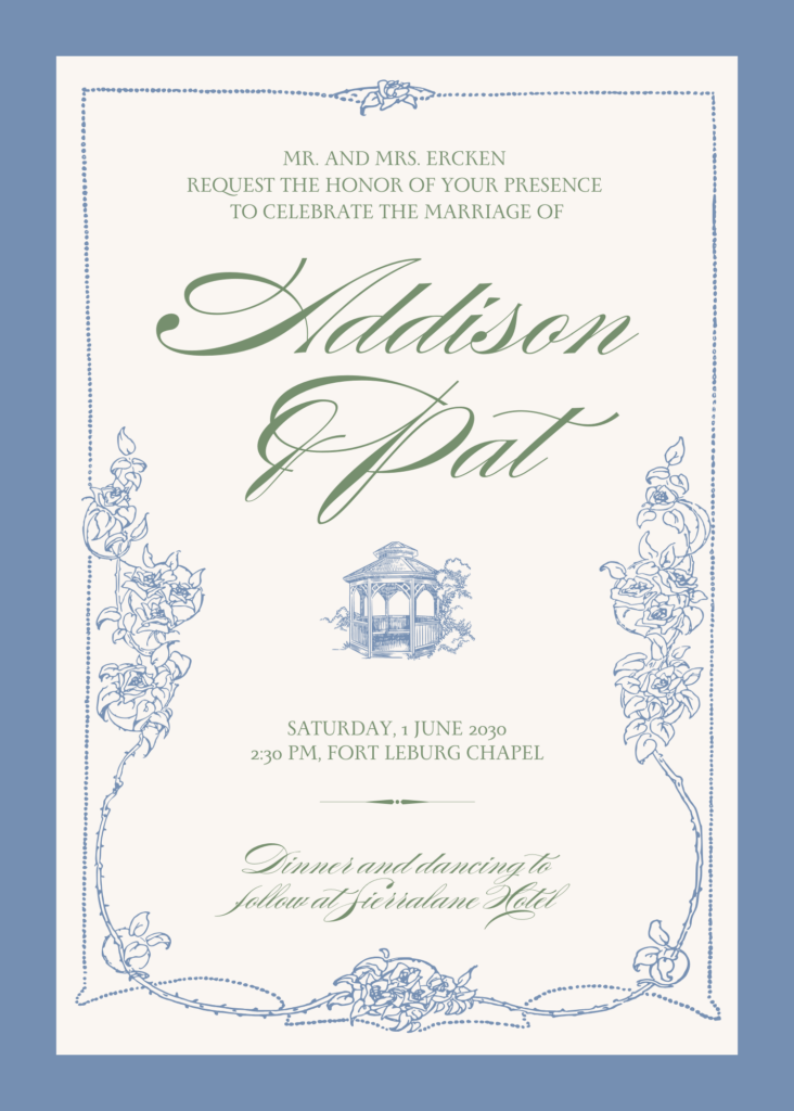 Je vais concevoir votre anniversaire, mariage, fête et invitation d’anniversaire. [Base] - portfolio - 0
