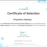 Certificate of Selection