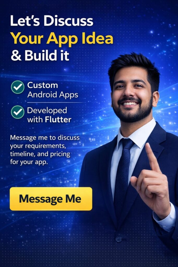 I will develop a custom Flutter Android mobile app - portfolio - 2