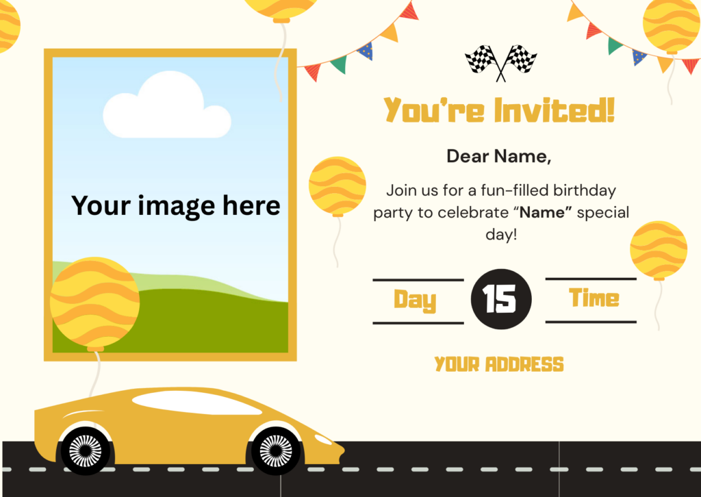 I will design your birthday, wedding, party and anniversary invitation.[STANDARD] - portfolio - 0