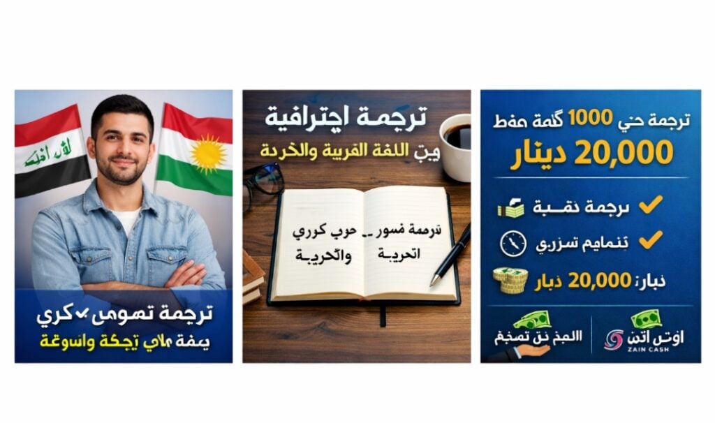 Translate Arabic ↔ and Kurdish texts accurately and quickly - portfolio - 0