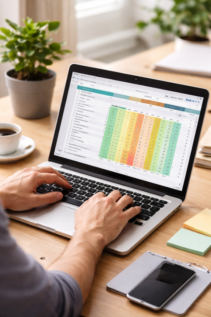 تنظيم وإدخال بياناتك في Excel وWord بسرعة ودقة ❤️ - portfolio - 1