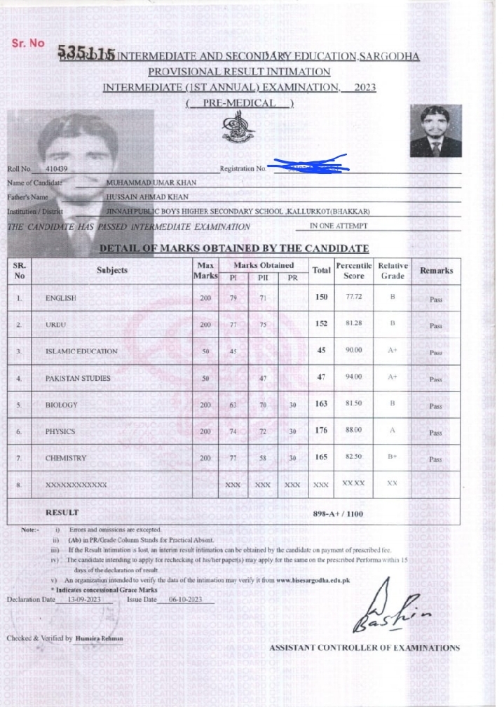 Muhammad Umar Khan - portfolio - 0