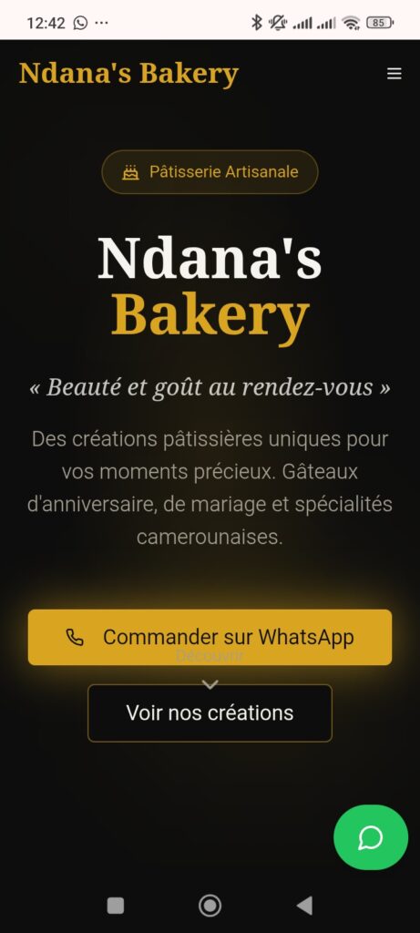 Je créerai votre site web dans 30 jours ou plus selon la nature de votre projet, et c’est pareil pour les services d’IA - portfolio - 0