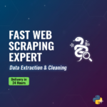  I will do web scraping and data extraction from any website using Python.