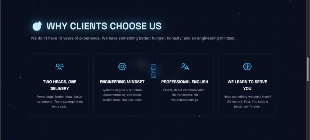 Nous créerons le meilleur site web - portfolio - 2