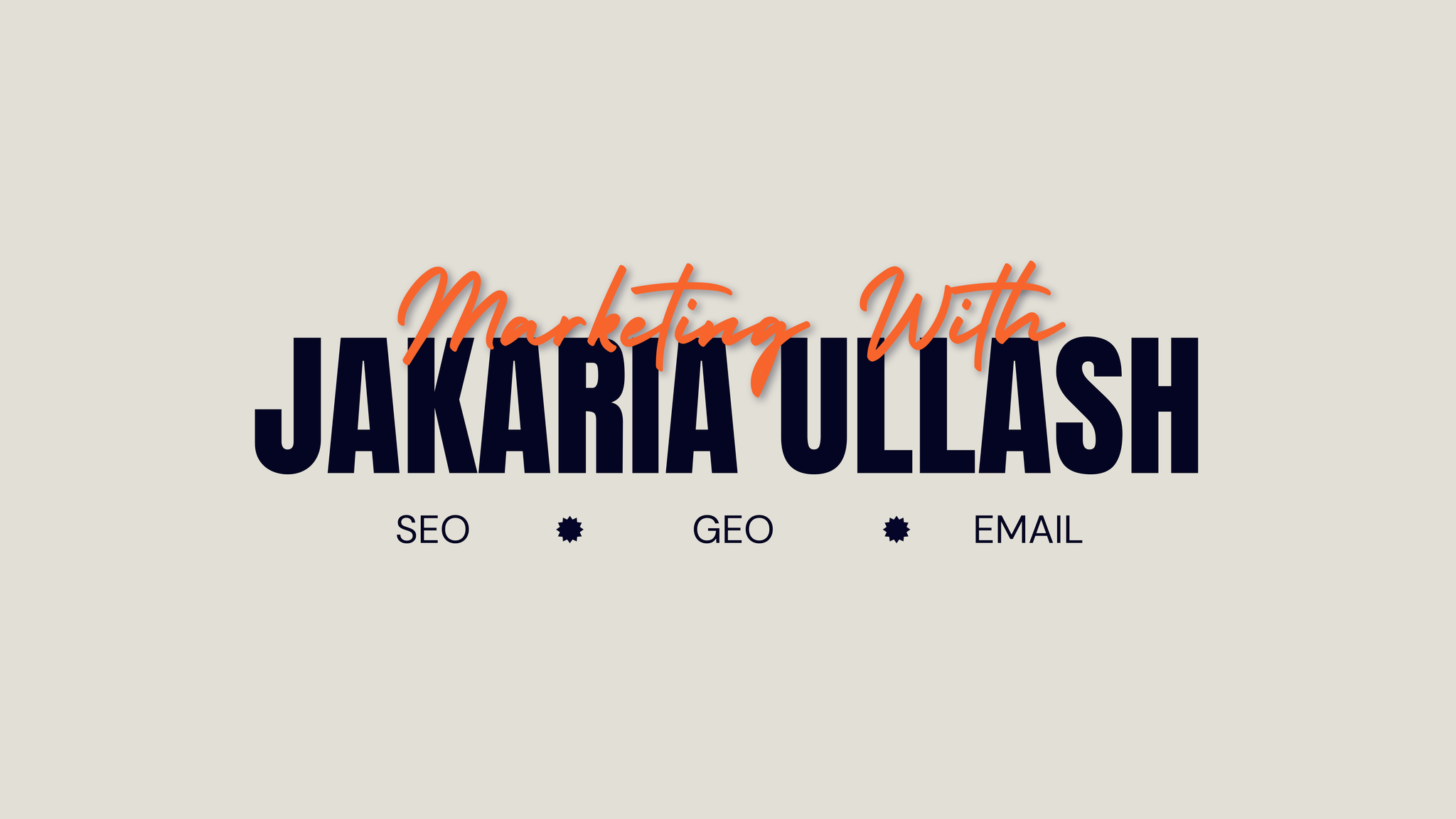 Jakaria Ullash - cover