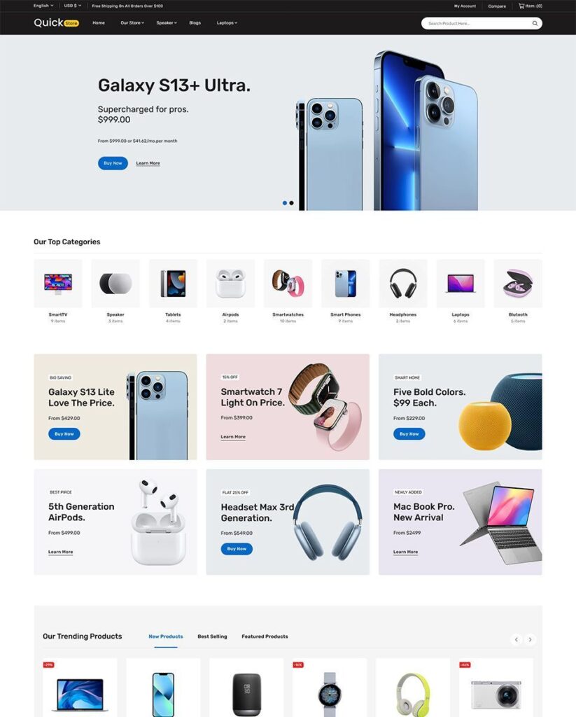 I will boost your business and make your social presence strong with a website. - portfolio - 1