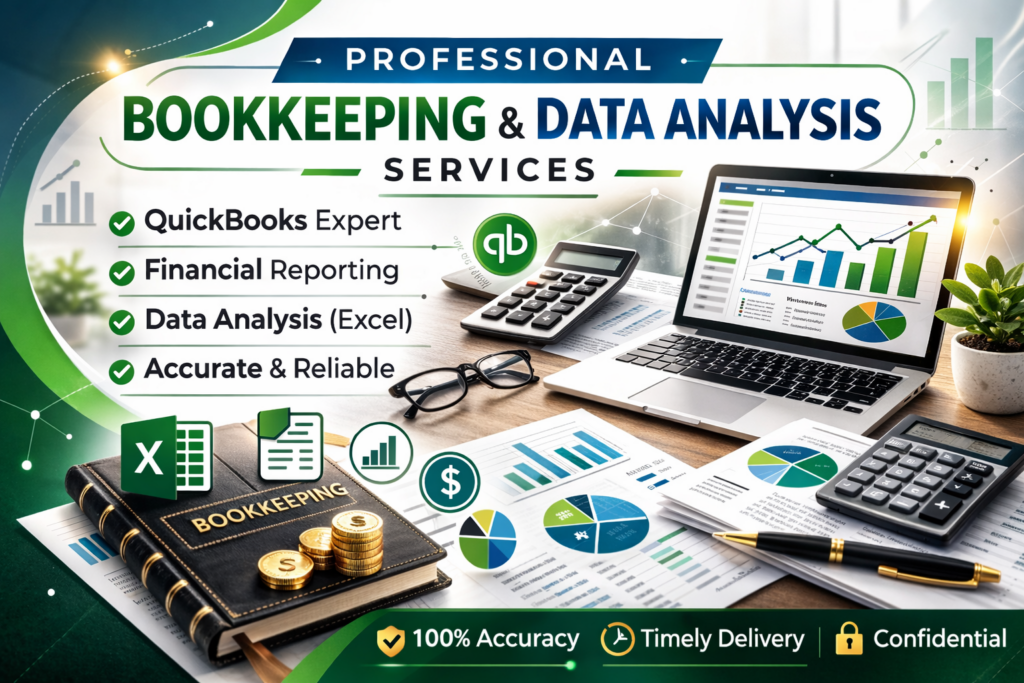 I will provide professional bookkeeping using QuickBooks - portfolio - 0
