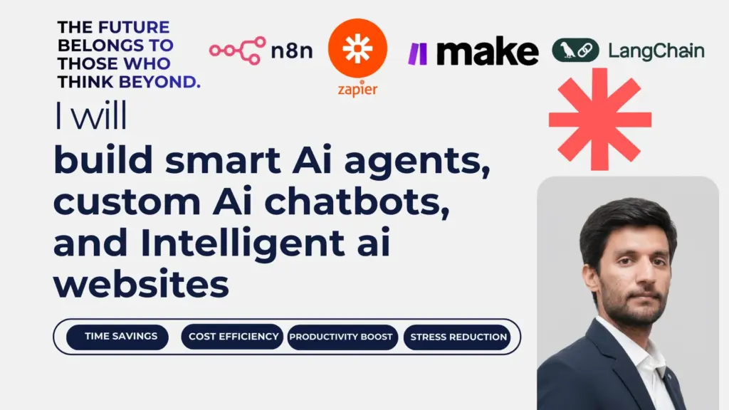 Je vais créer des agents IA intelligents, des chatbots IA personnalisés et des sites web IA intelligents - portfolio - 0