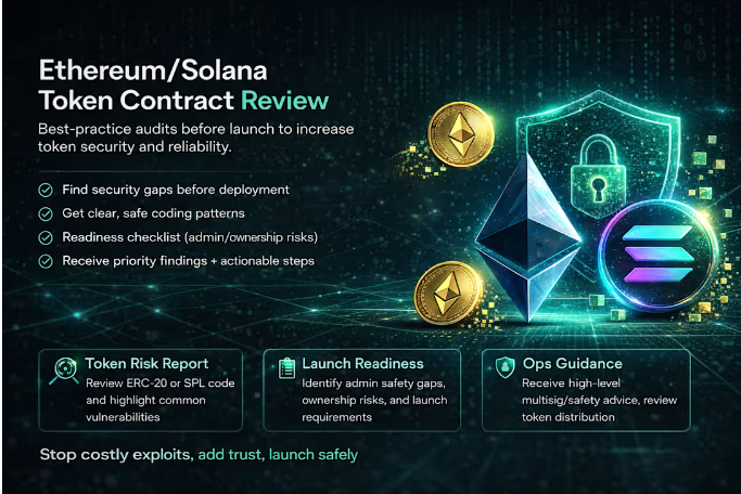ERC-20 / SPL Token Development + Deployment - portfolio - 0