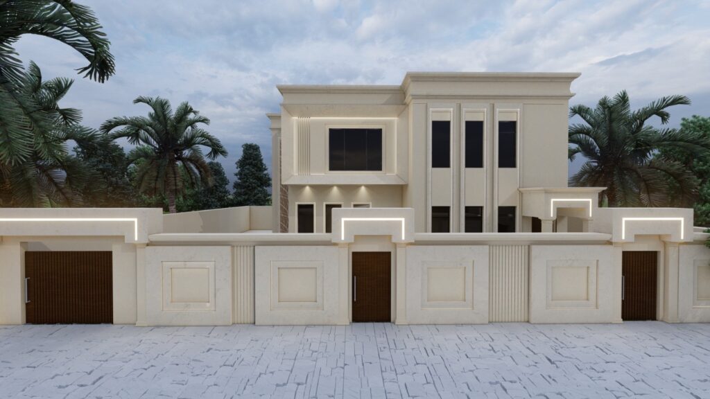 Architectural Map Design with Furniture, 3D Facade Design and Interior Design  - portfolio - 1