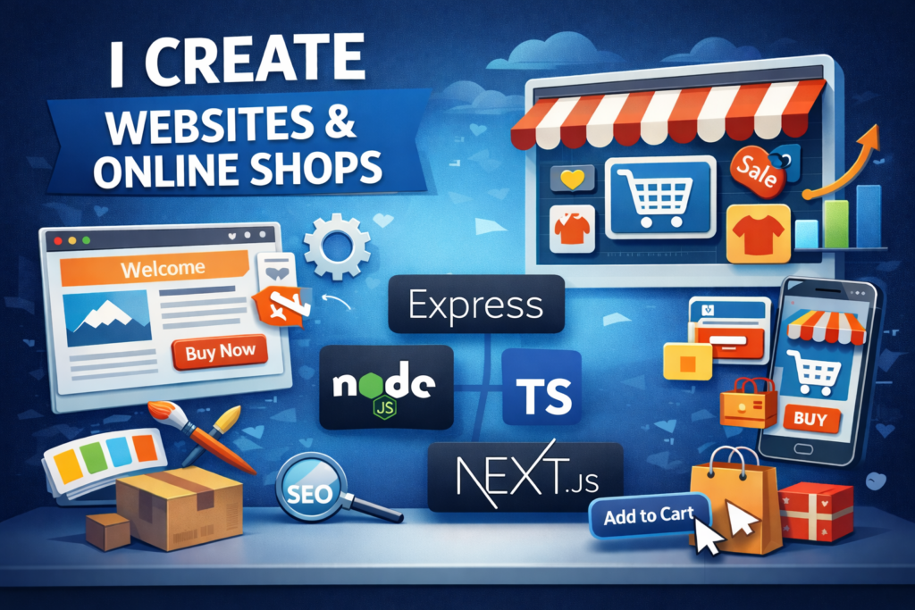 I will create a website or an online shop - portfolio - 0