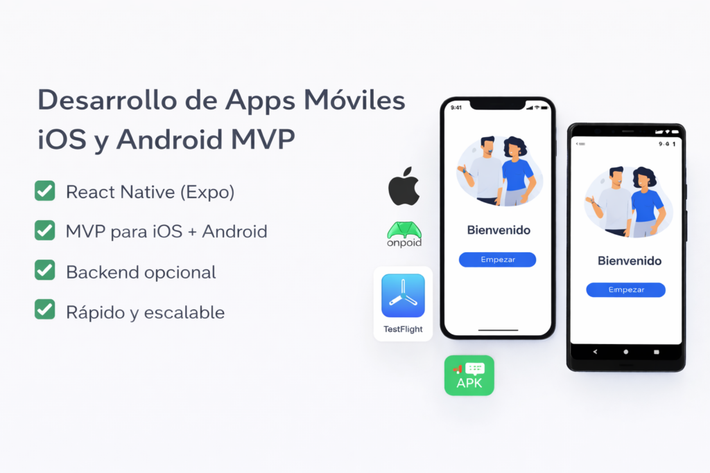 تطوير تطبيقات الجوال لنظام iOS/Android (MVP سريع + بناء قابل للتوسع) - portfolio - 0