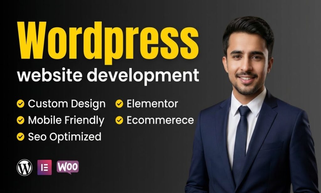 I will design and develop a professional responsive wordpress website - portfolio - 0