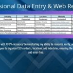 B2B Lead Generation & Excel Data Management - Remote