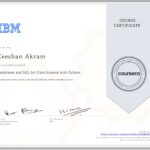 Databases and SQL for Data Science with Python