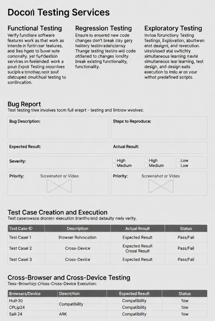 Manual QA Tester | Bug Hunter & Quality Assurance for Web & Mobile Apps - portfolio - 1
