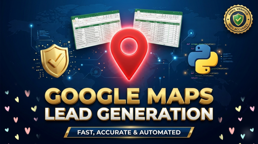 Génération de prospects B2B et extraction de données Google Maps. - portfolio - 1