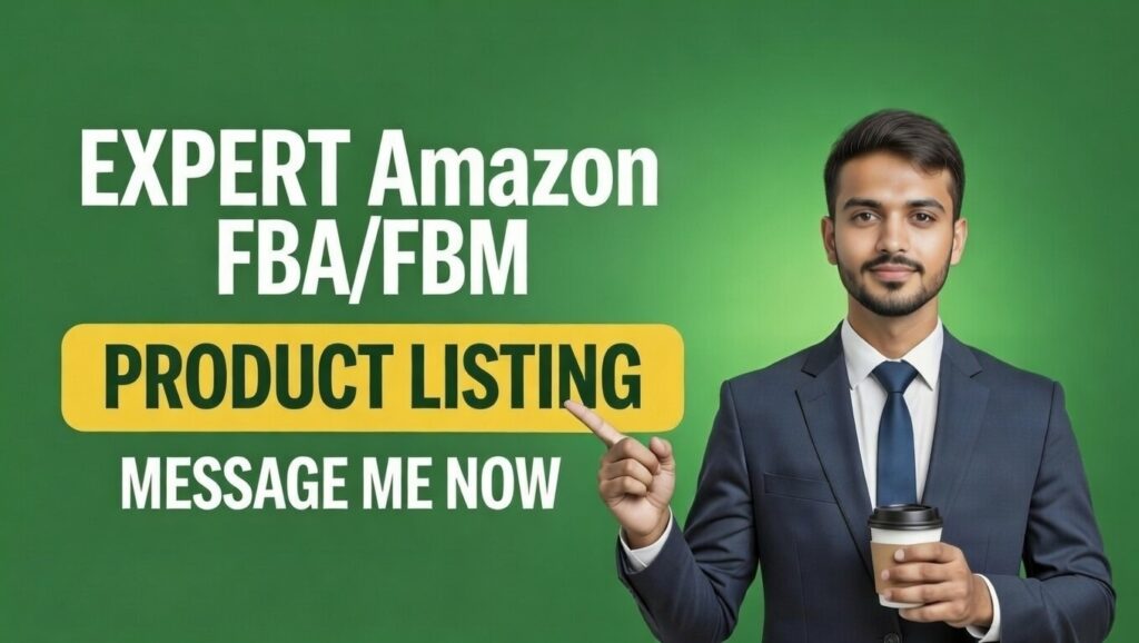 Je fais des annonces de produits pour Amazon Retail Arbitrage, les boutiques FBA et Facebook - portfolio - 0