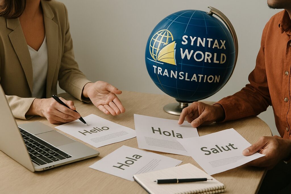Syntax World Translation - cover
