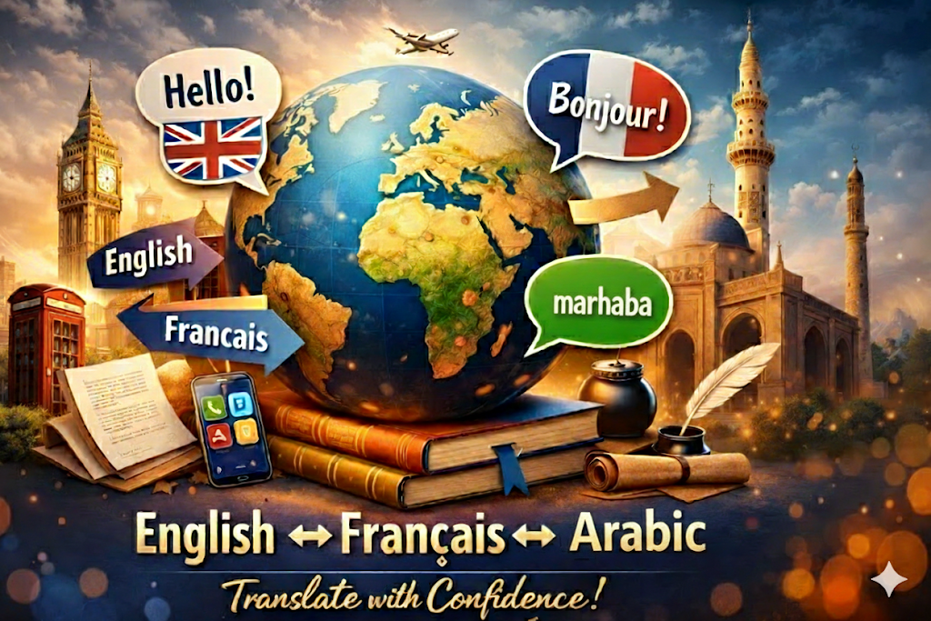 Need precise and natural translations? I translate your content between English, French, and Arabic in all directions.  - portfolio - 0