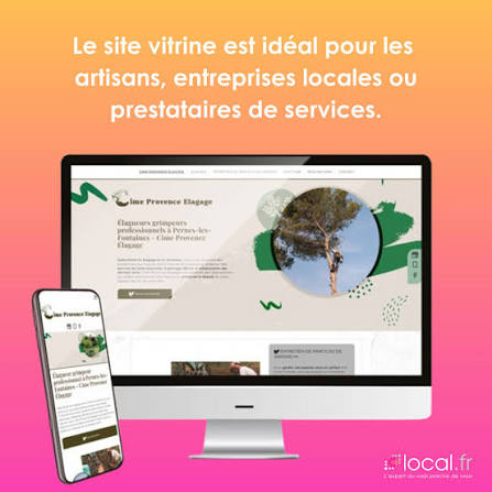 Professional and modern WordPress showcase website creation - portfolio - 1