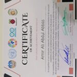 Certificate of Appreciation from the University of Babylon, Faculty of Information Technology in Iraq