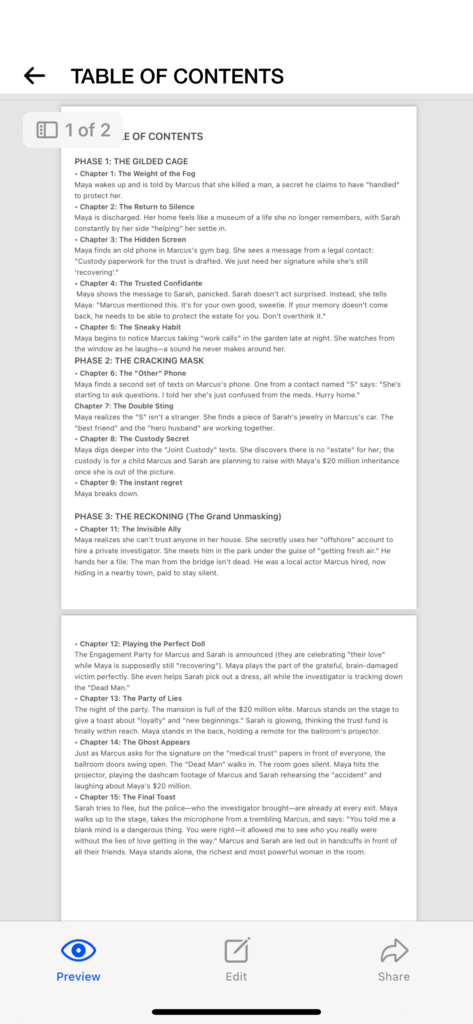 Professional Ghostwriter and Creative Author - portfolio - 2