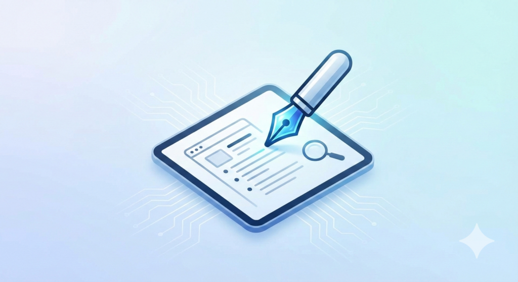 Je vais écrire un article de blog sur la technologie GÉO-optimisée qui sera cité par AI Search. - portfolio - 0