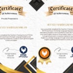 Certificate of Achievement