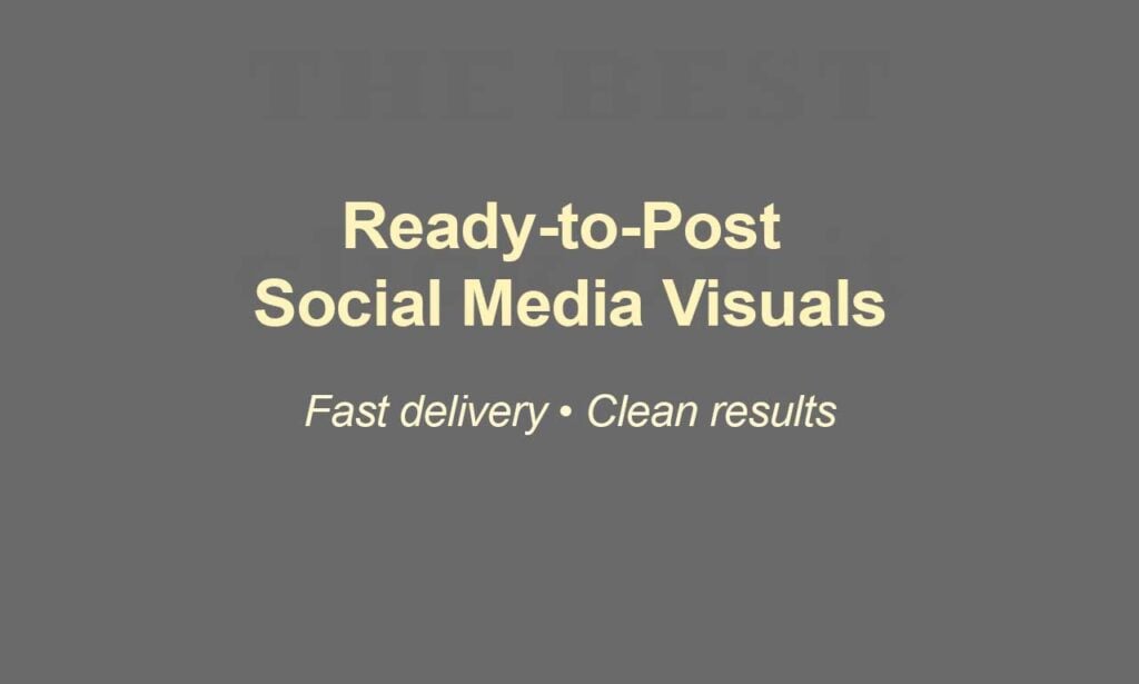 Je créerai des visuels rapides pour les réseaux sociaux et du contenu court (assisté par l’IA) - portfolio - 0