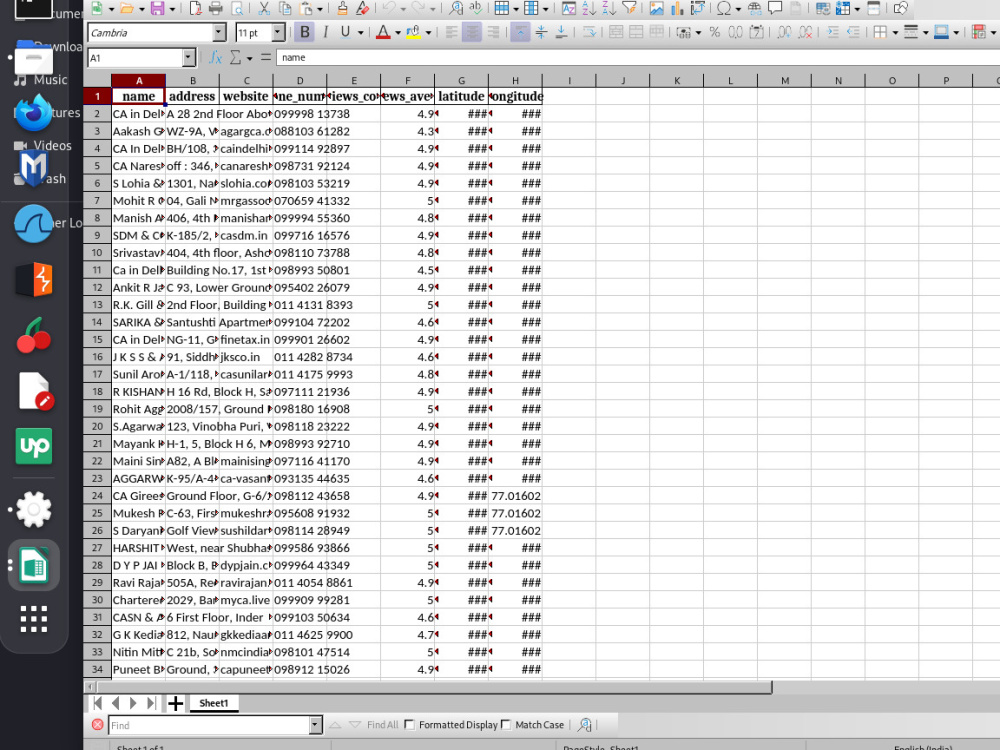 I will scrape data from any website and deliver it in CSV or Excel format. - portfolio - 1
