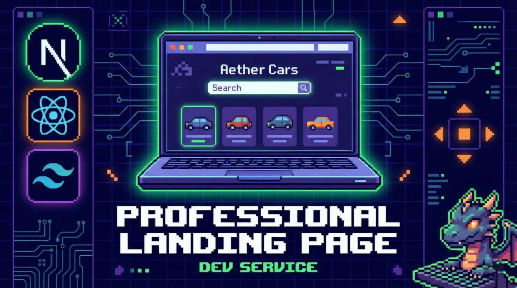 تصميم وتطوير صفحات الهبوط عالية التحويل (Next.js/React) - portfolio - 0