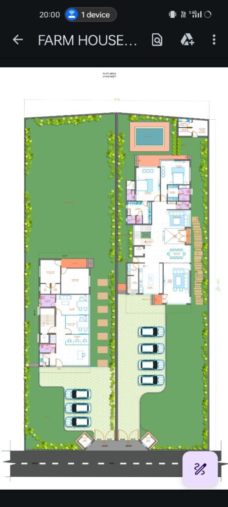 I will do space planning for your plot size - portfolio - 1