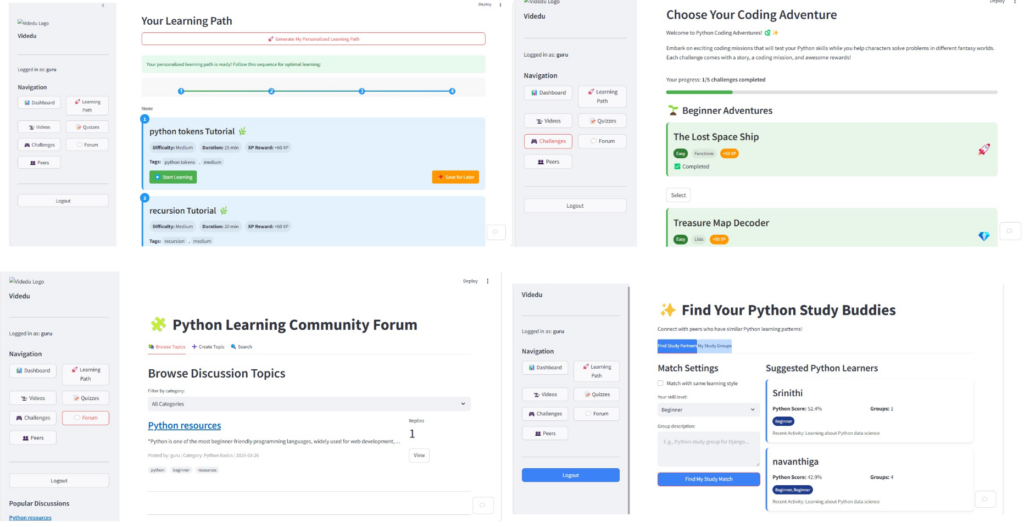I will build an AI-powered education platform with smart learning features - portfolio - 0