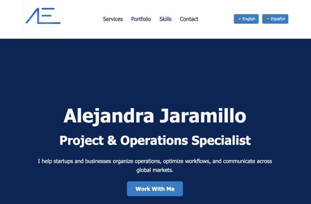 Fractional Operations & Project Manager (Remote) - portfolio - 0