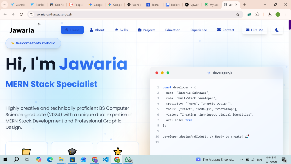 Jawaria sakhawat - portfolio - 0