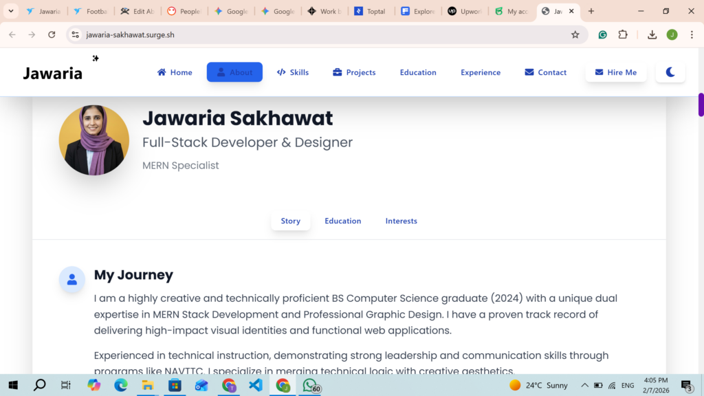 Jawaria sakhawat - portfolio - 1